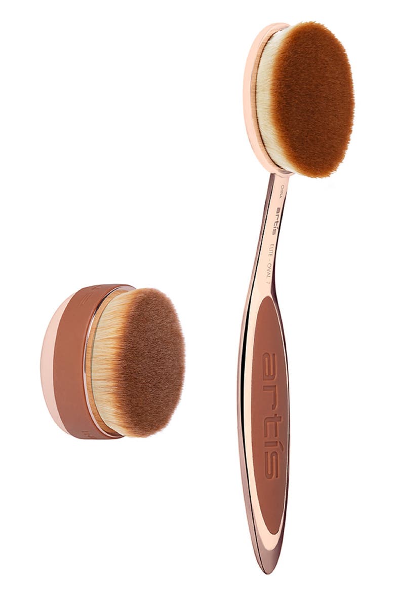 Elite Rose Gold Brush Set (Nordstrom Exclusive), Main, color, NO COLOR