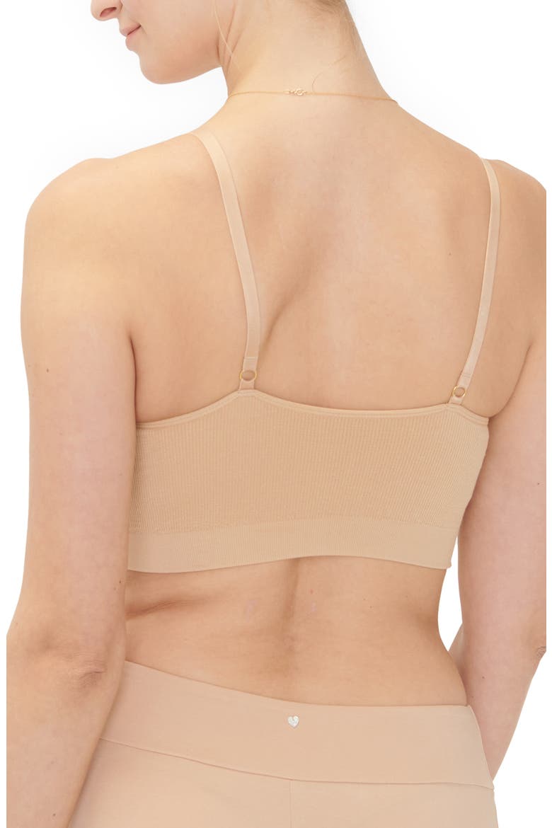 The Essential Maternity Wireless Pumping and Nursing Bra, Alternate, color, SAND