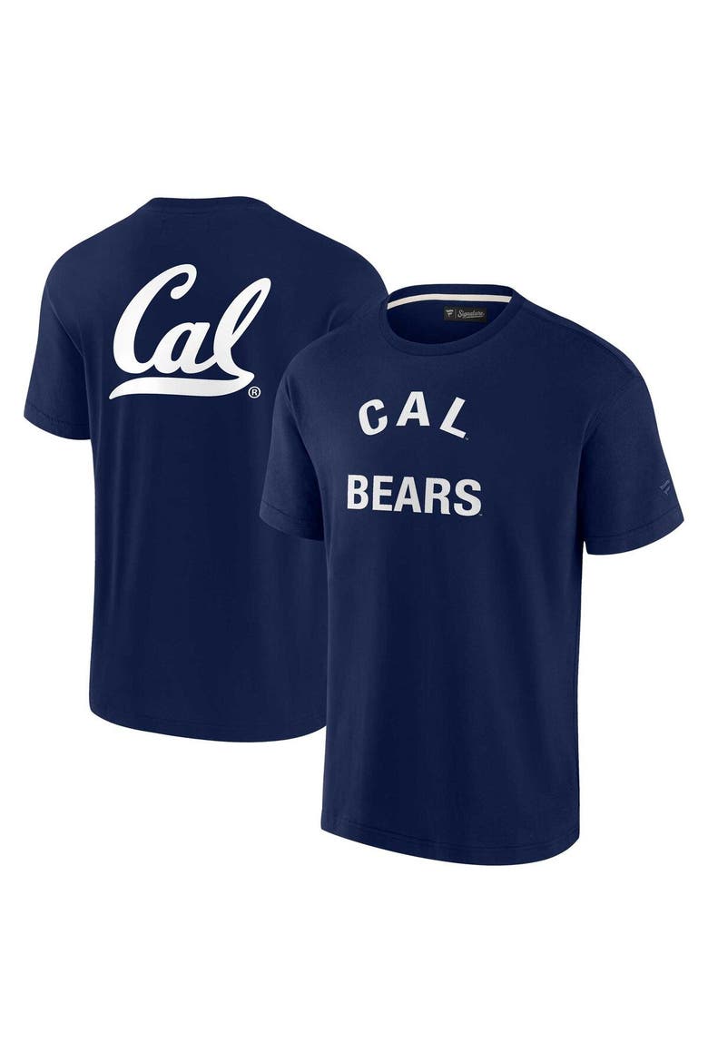 Unisex Fanatics Signature Navy Cal Bears Elements Super Soft Short Sleeve T-Shirt, Main, color, Navy