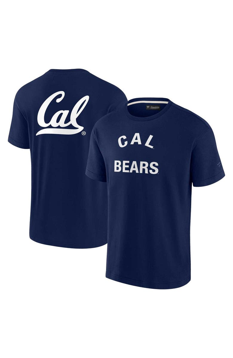 Fanatics Signature Unisex Fanatics Signature Navy Cal Bears Elements Super Soft Short Sleeve T-Shirt, Main, color, Navy