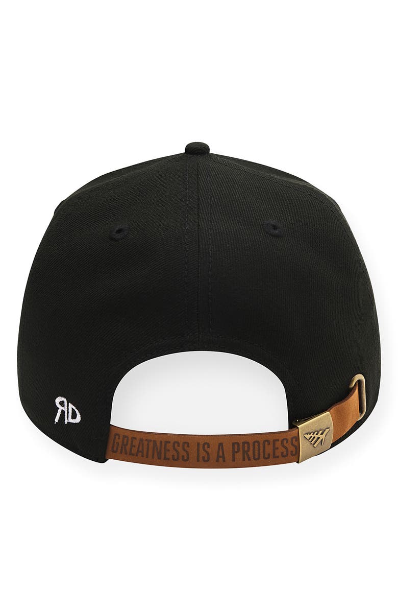 PAPER PLANES x Ron Draper Icon II Dad Twill Hat, Alternate, color, Black