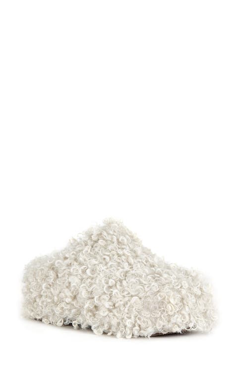 Darwin Faux Shearling Clog
