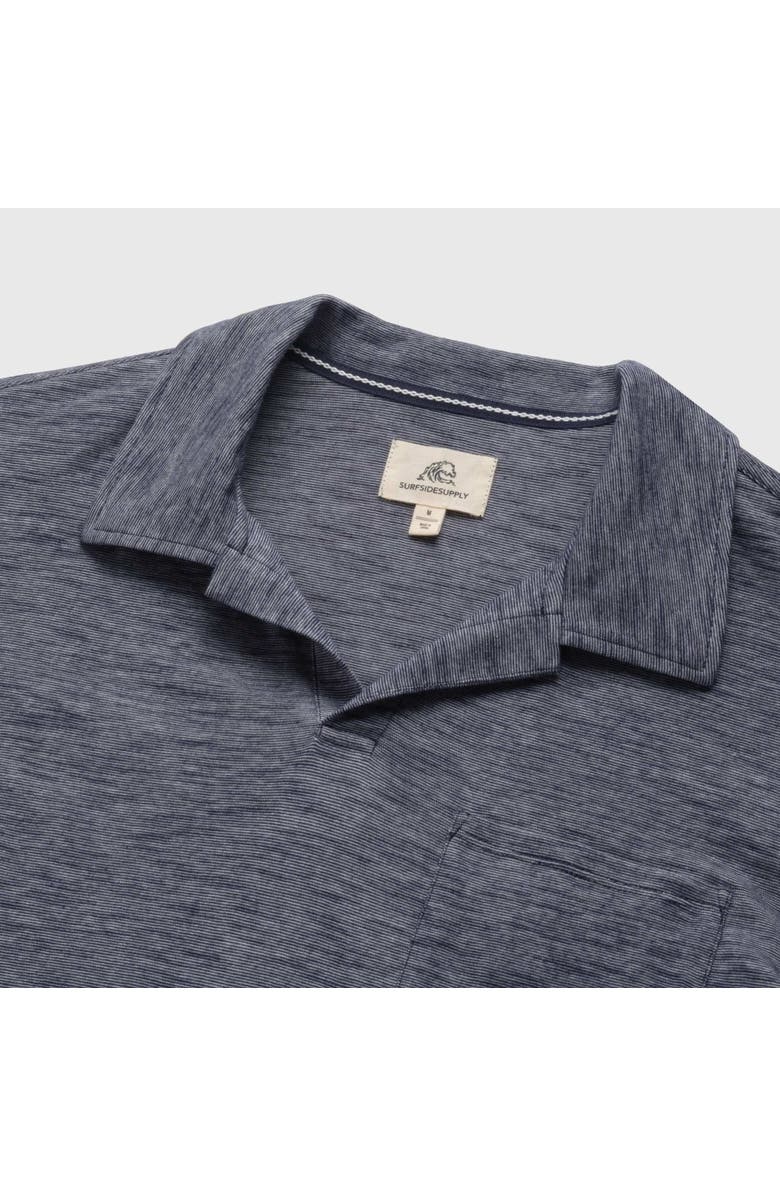 Surfside Supply Co. Johnny Collar Polo, Alternate, color, Navy Blazer