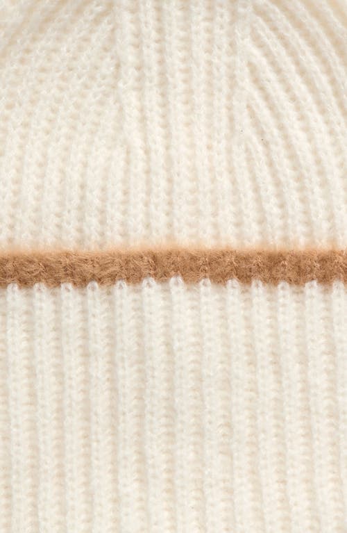 TREASURE & BOND TREASURE & BOND RIB CONTRAST BEANIE 