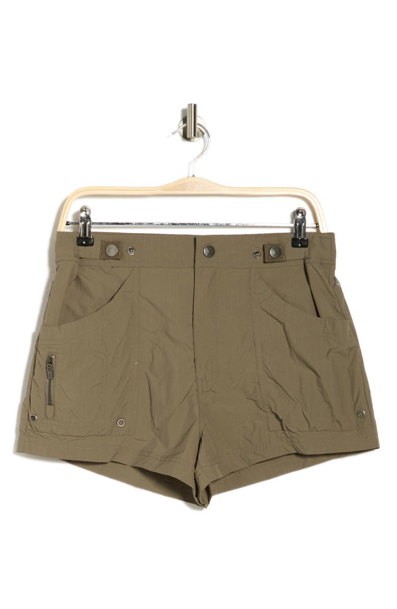 FREE PEOPLE MOVEMENT New Heights Shorts, Alternate, color, Brown