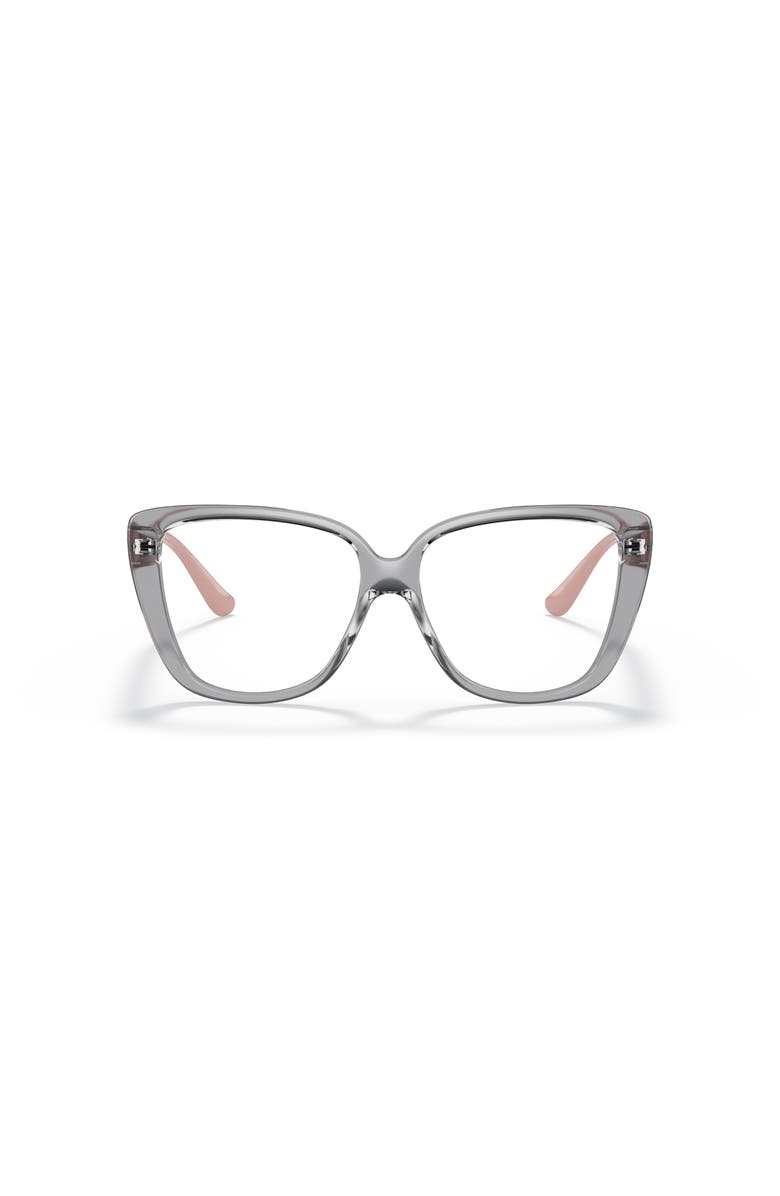 Vogue Eyewear 54mm Butterfly optical glasses, Alternate, color, Grey