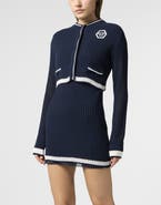 PHILIPP PLEIN Knitted Cardigan Hexagon Hexagon Women