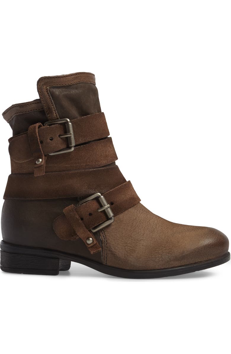 Miz Mooz Savvy Buckle Bootie, Alternate, color,