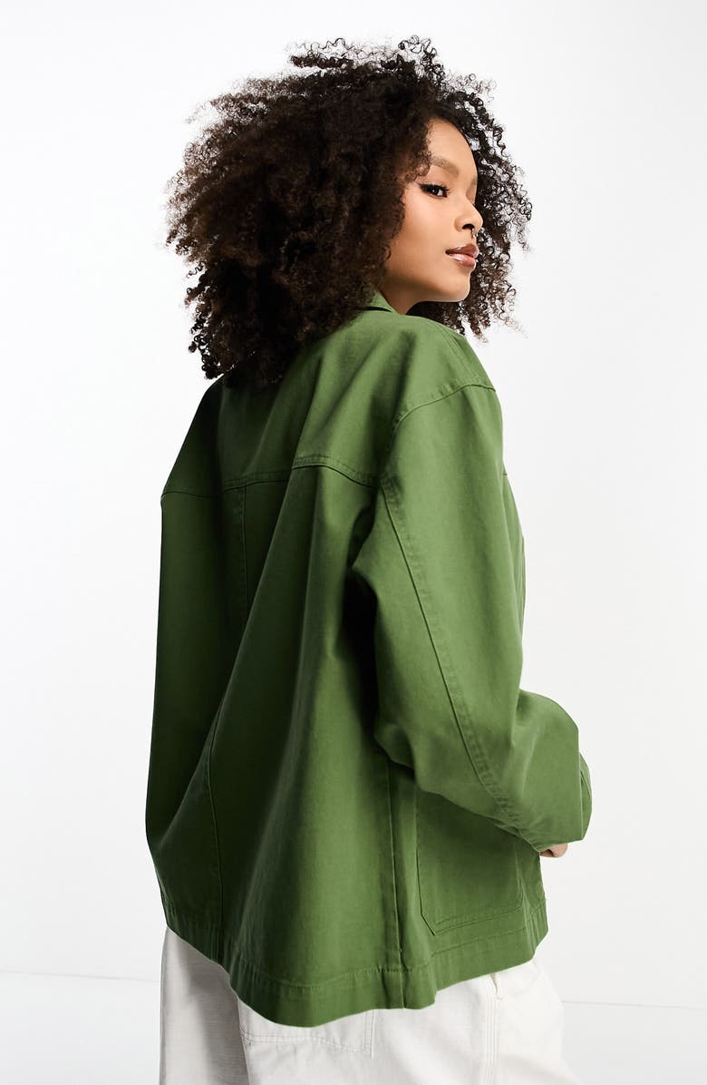 ASOS DESIGN Cotton Jacket, Alternate, color, 