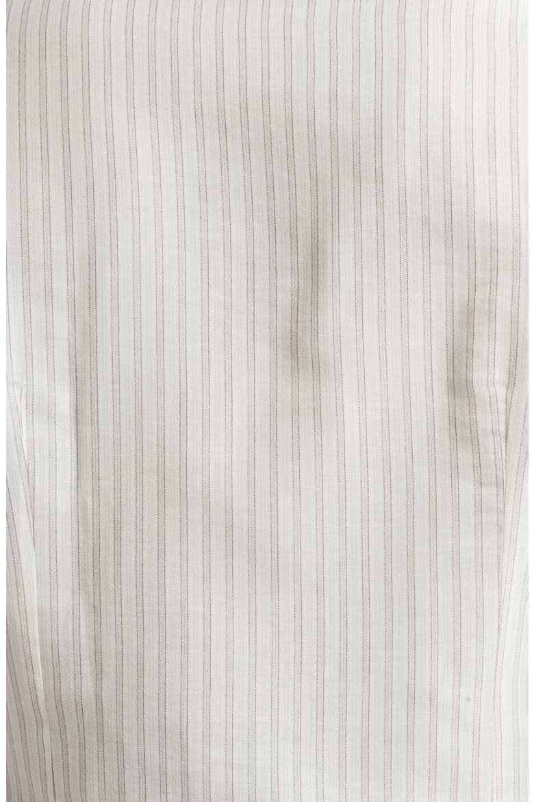 Dandy Stripe Button-Up Shirt, Alternate, color, 10-00 BURGUNDY AND IVORY