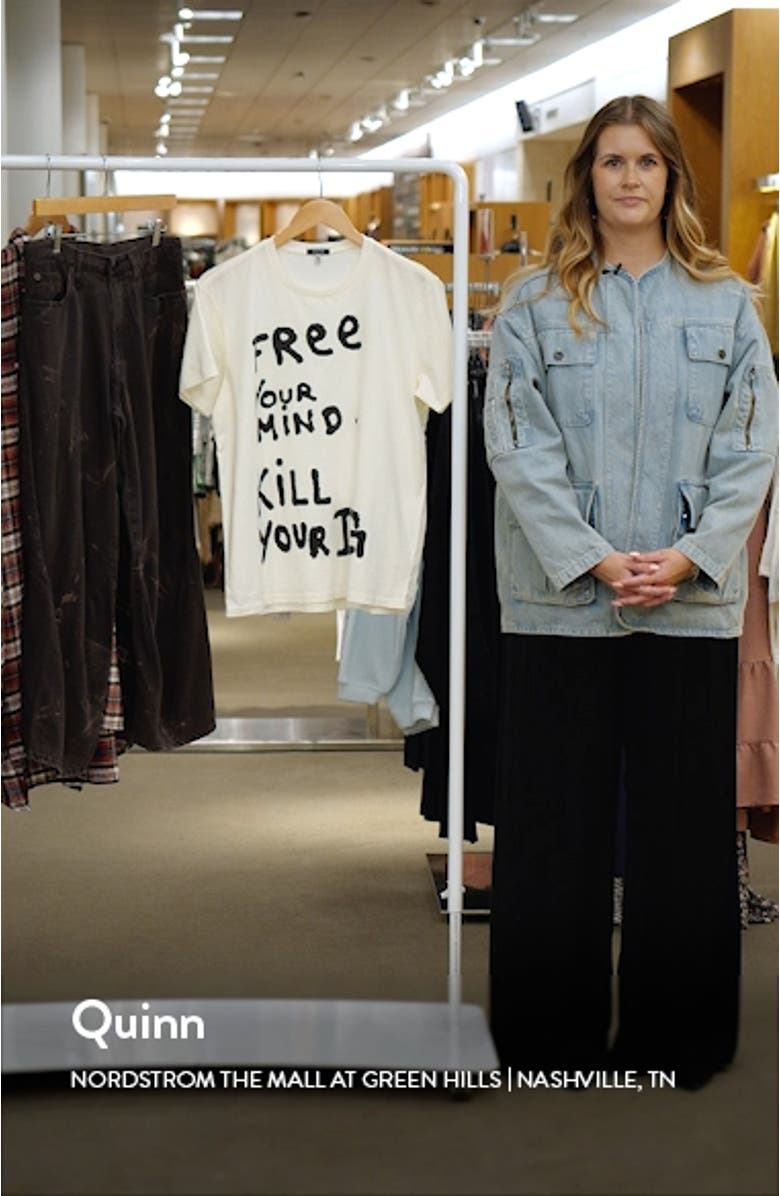 Free Your Mind Cotton Graphic T-Shirt, sales video thumbnail