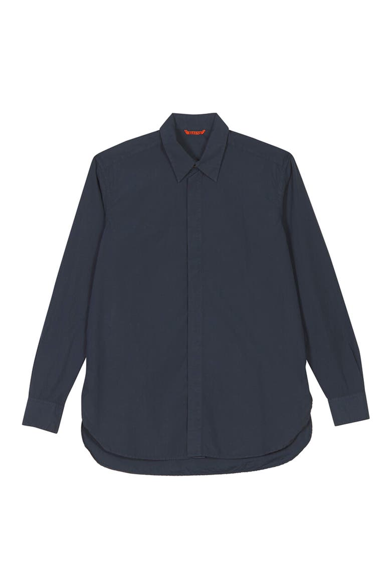Camicia Trosa Button-Up Shirt, Alternate, color, NAVY