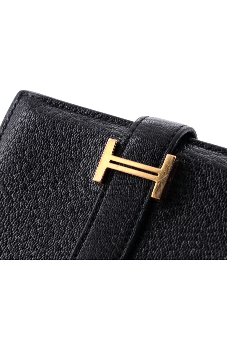 Pre-Owned Hermes Bearn Card Case Chevre Mysore, Alternate, color,