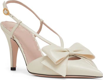 Valentino Garavani Bowow Slingback Pump (Women) | Nordstrom