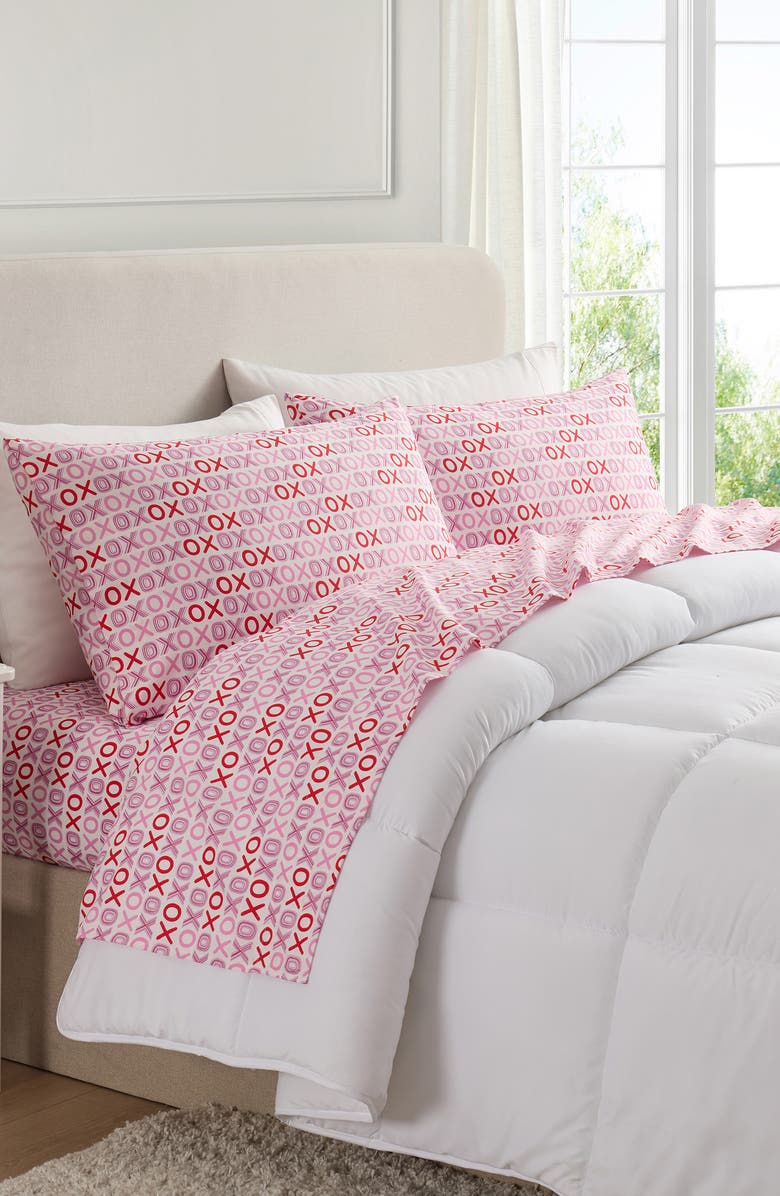 Hallmark XO Spectrum Sheet Set, Alternate, color, White/Pink