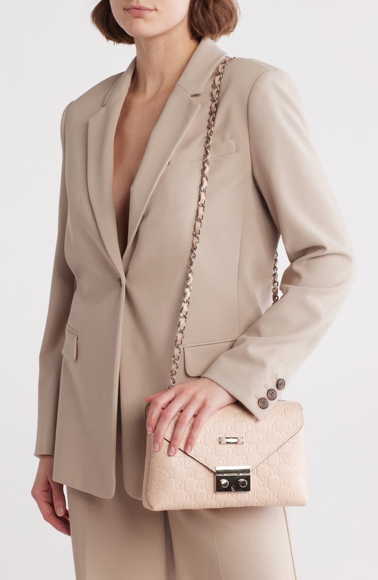 VALENTINO BY MARIO VALENTINO Isabelle Dollaro Monogram Crossbody Bag, Alternate, color,