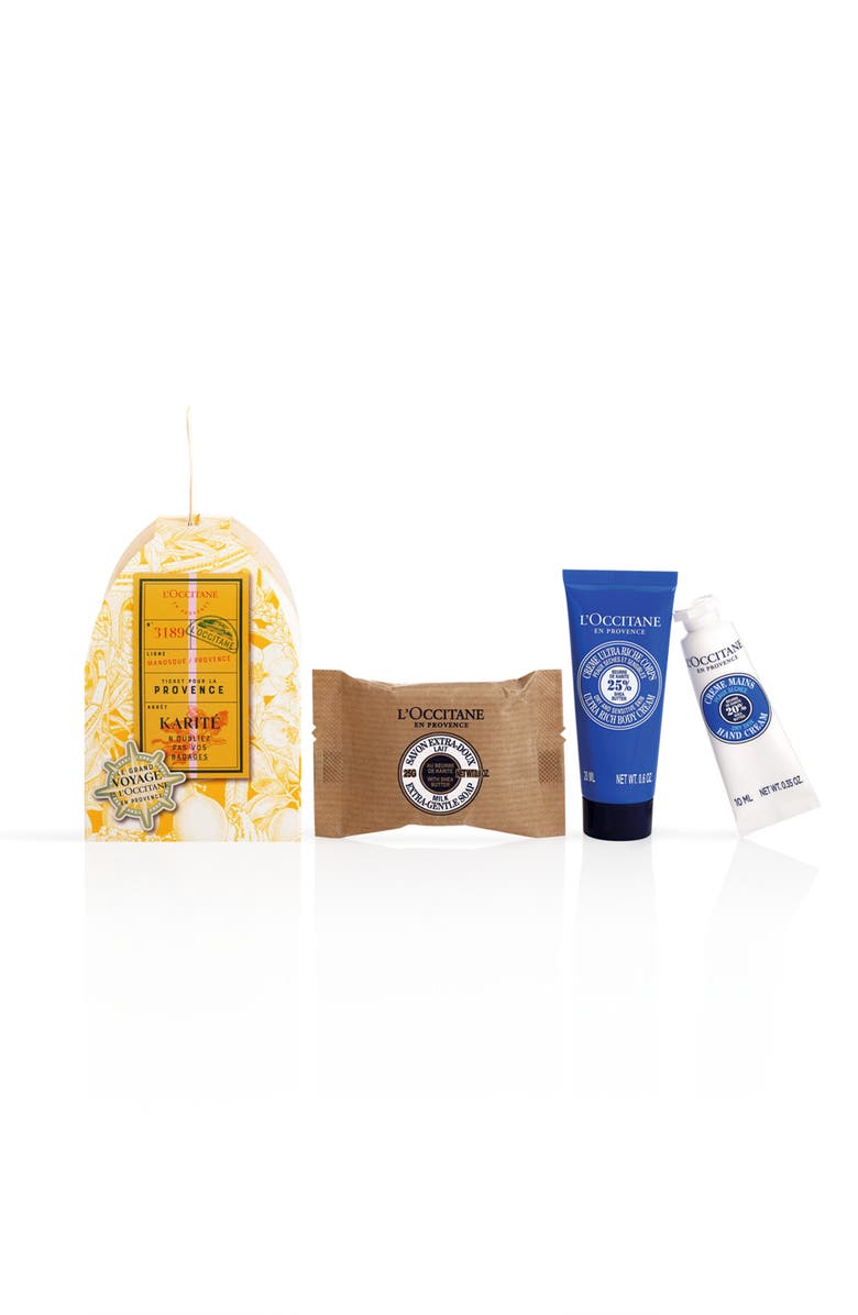 L'Occitane Shea Butter Ornament Set, Alternate, color, 
