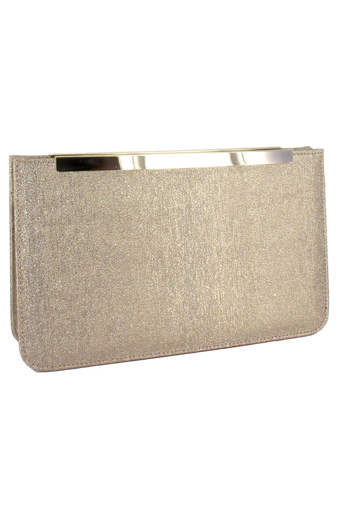 Menbur Metallic Clutch, Alternate, color, 