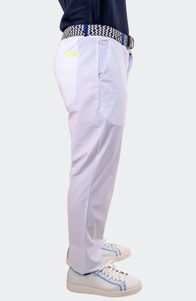 Maceoo Slim Fit Pants, Alternate, color, White