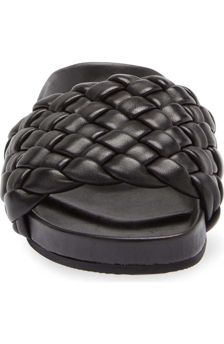 Loeffler Randall Sonnie Woven Slide Sandal, Alternate, color,