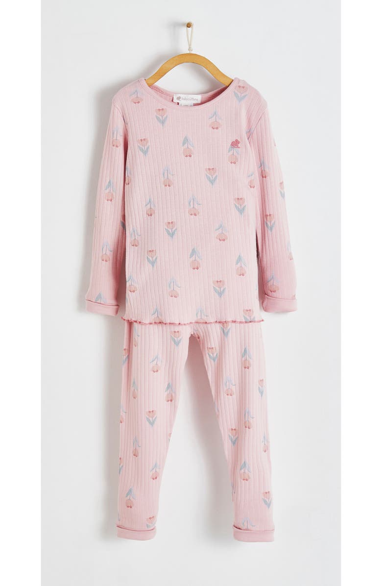 Babycottons Premium Cotton Kate Snug Fit Long Pajama Set for Toddler, Alternate, color, 