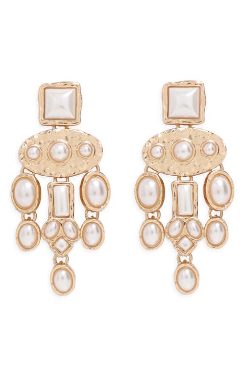 Dusk Statement Drop Earrings