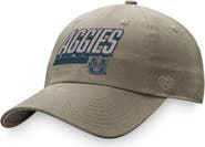 TOP OF THE WORLD Men's Top of the World Khaki Utah State Aggies Slice Adjustable Hat