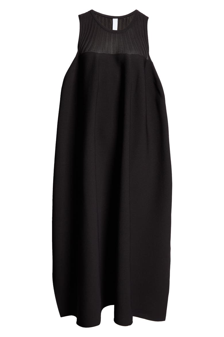 Pottery Sleeveless Knit Midi Dress, Alternate, color, BLACK