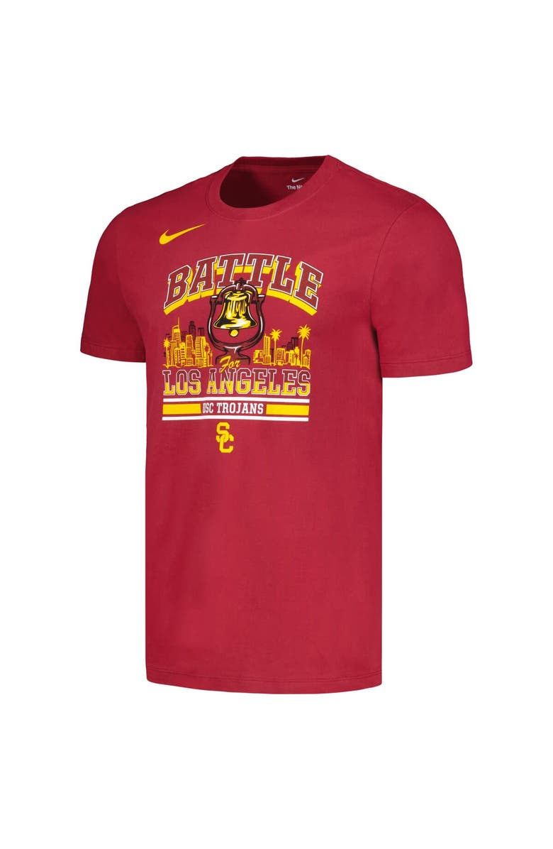 Nike Men's Nike Cardinal USC Trojans vs. UCLA Bruins Rivalry T-Shirt, Alternate, color, Cardinal