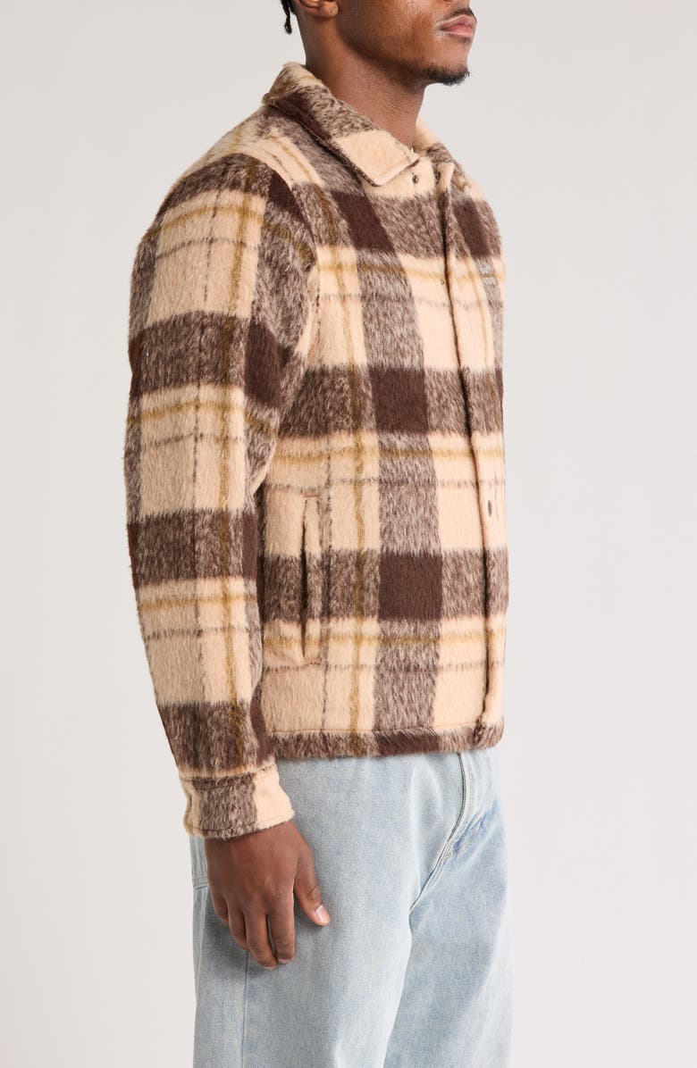 SANTO STUDIO Twitch Sicilian Plaid Flannel Jacket, Alternate, color, 