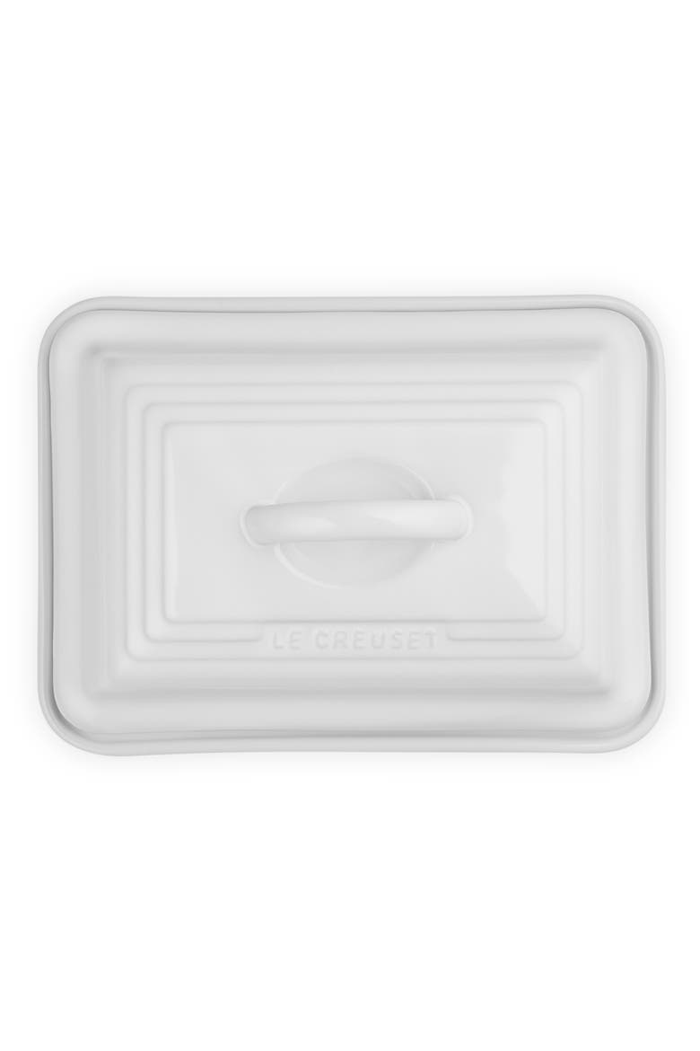 Heritage Butter Dish, Alternate, color, WHITE