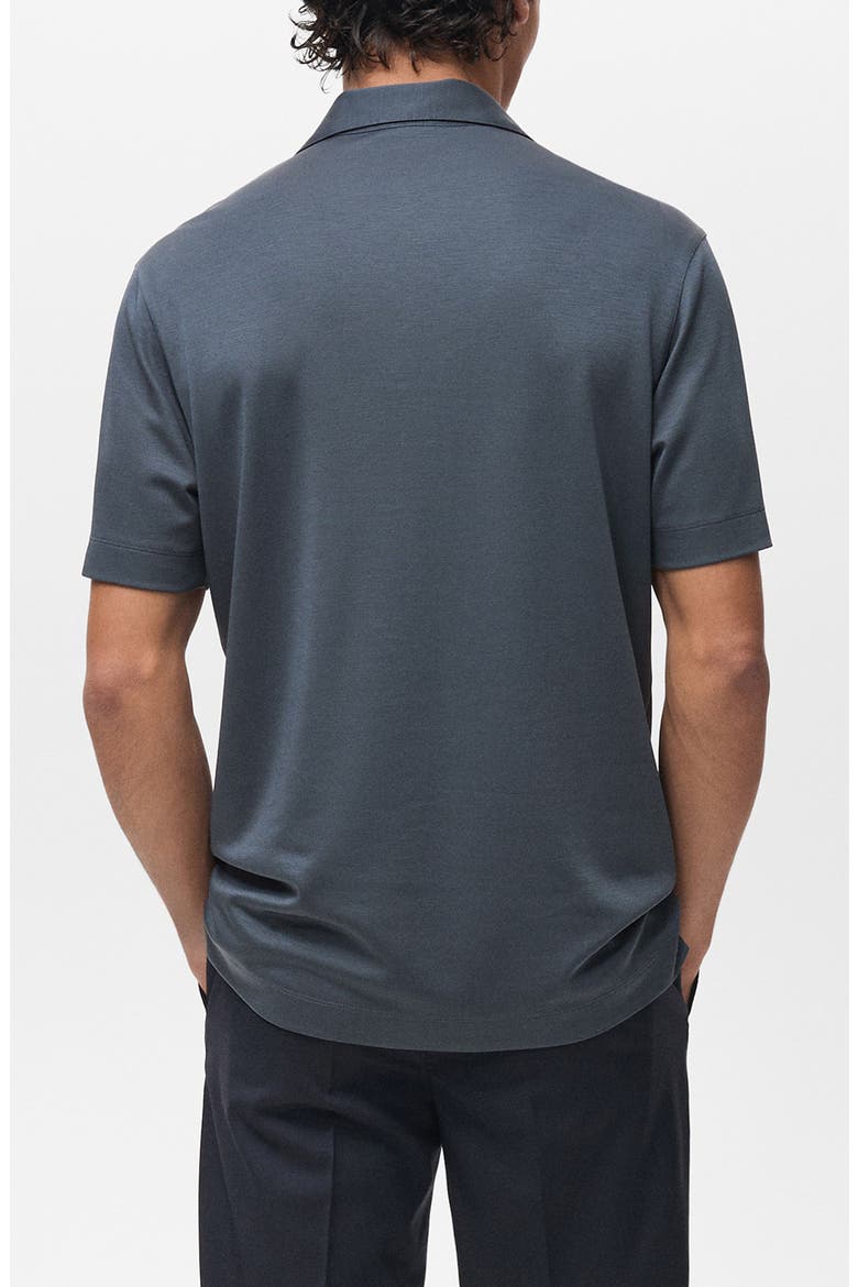 Polo Shirt, Alternate, color, PETROL BLUE