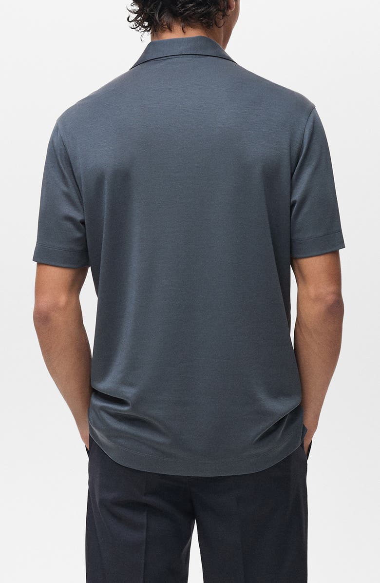 MANGO Polo Shirt, Alternate, color, Petrol Blue