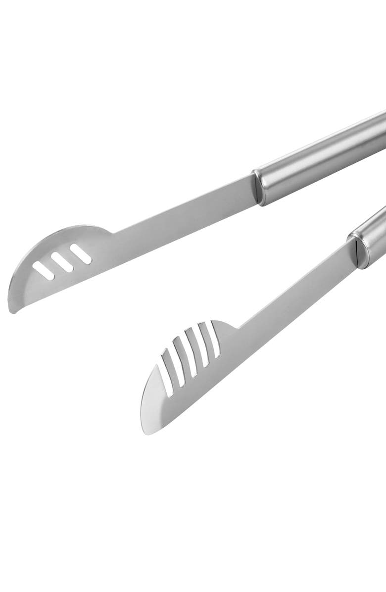 OSTER Baldwin 3 Piece Stainless Steel Barbecue Tool Set, Alternate, color, Silver