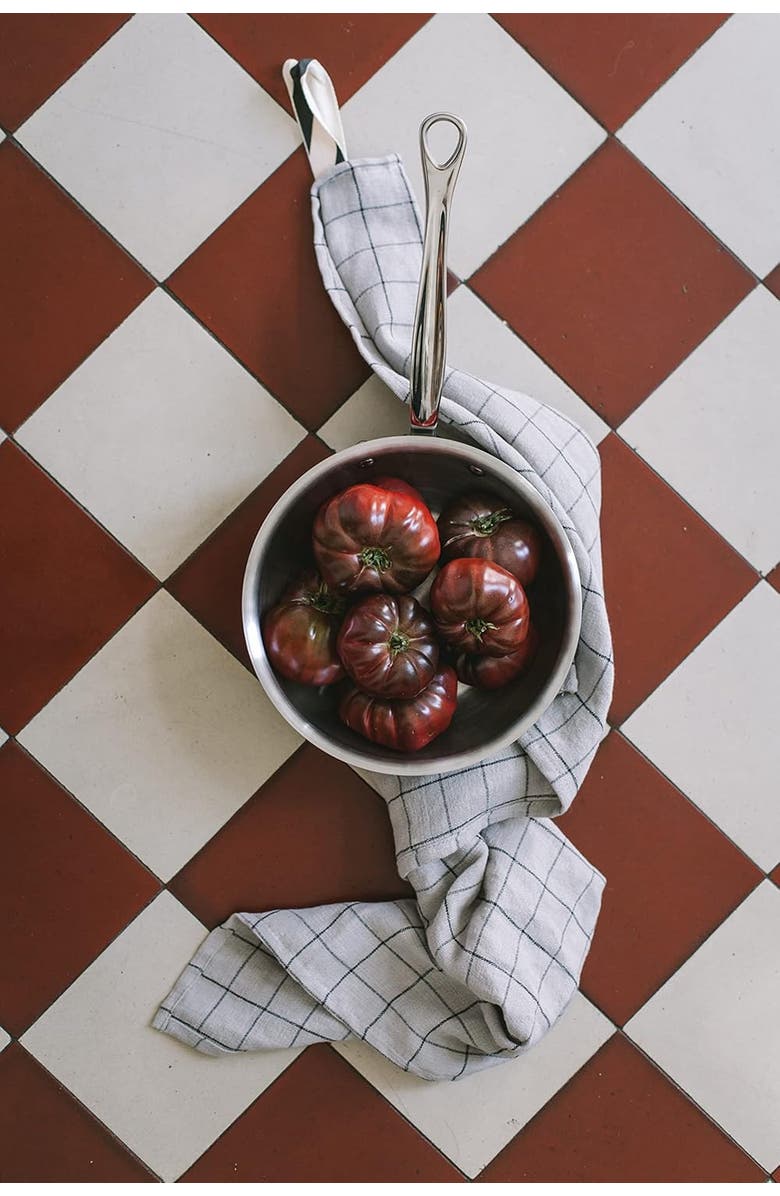 Mauviel Stainless Steel 3.4 Quart Saute Pan with Lid, Alternate, color, Silver