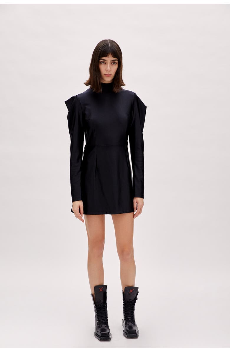 PCFG Cotton Sin Dress, Alternate, color, Black