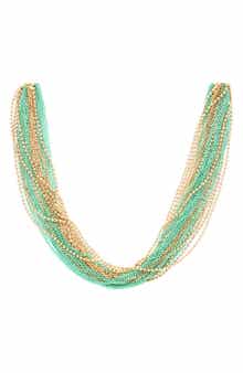 OLIVIA WELLES Lucille Layered Chain Necklace