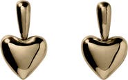 Annika Inez Voluptuous Heart Drop Earrings