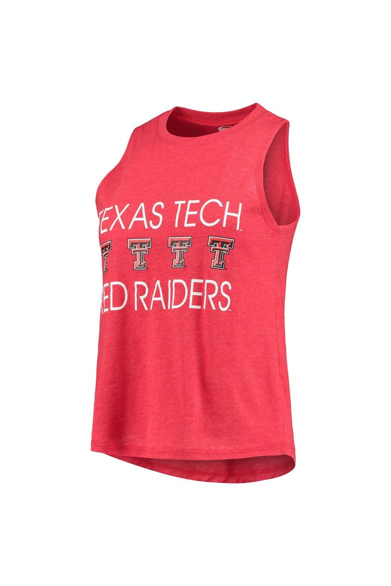 Women's Concepts Sport Red/Black Texas Tech Red Raiders Team Tank Top & Pants Sleep Set, Alternate, color, Red
