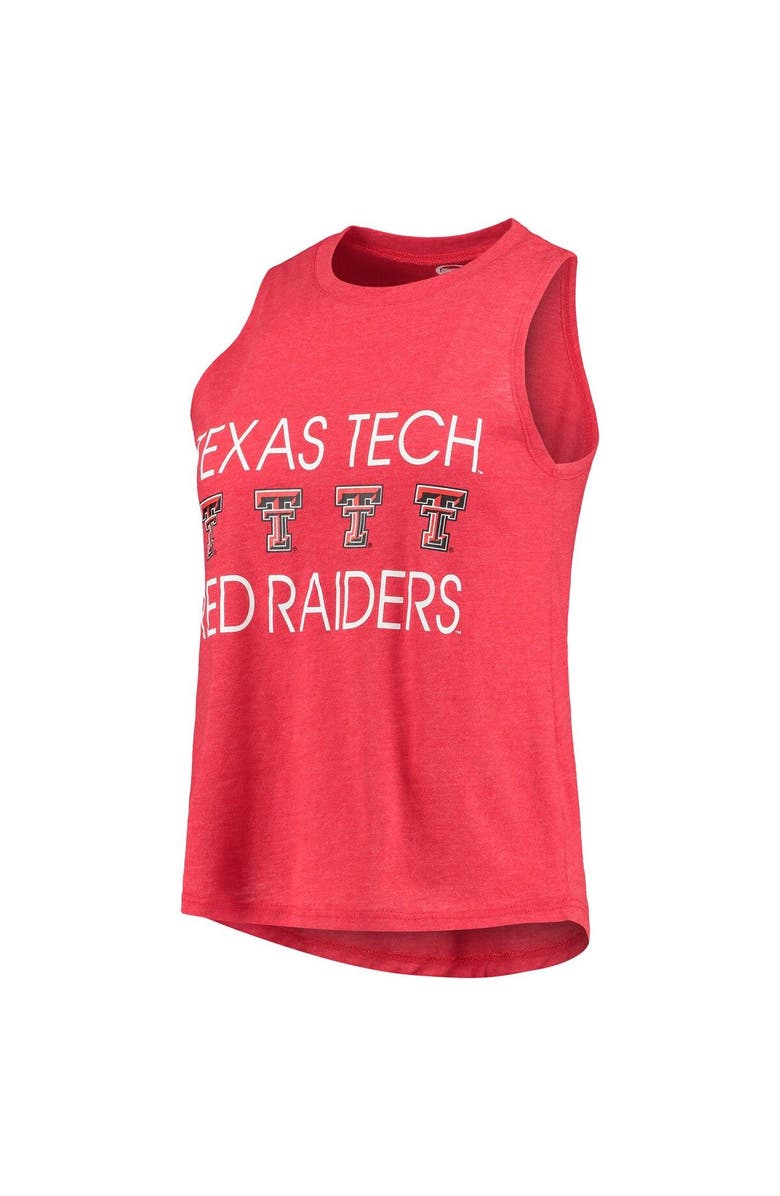 CONCEPTS SPORT Women's Concepts Sport Red/Black Texas Tech Red Raiders Team Tank Top & Pants Sleep Set, Alternate, color, 