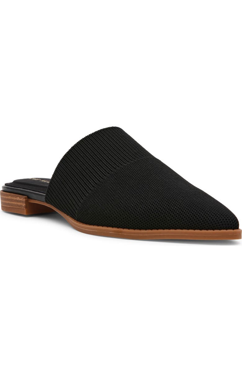 Anne Klein Vassar Mule, Main, color, Black Knit