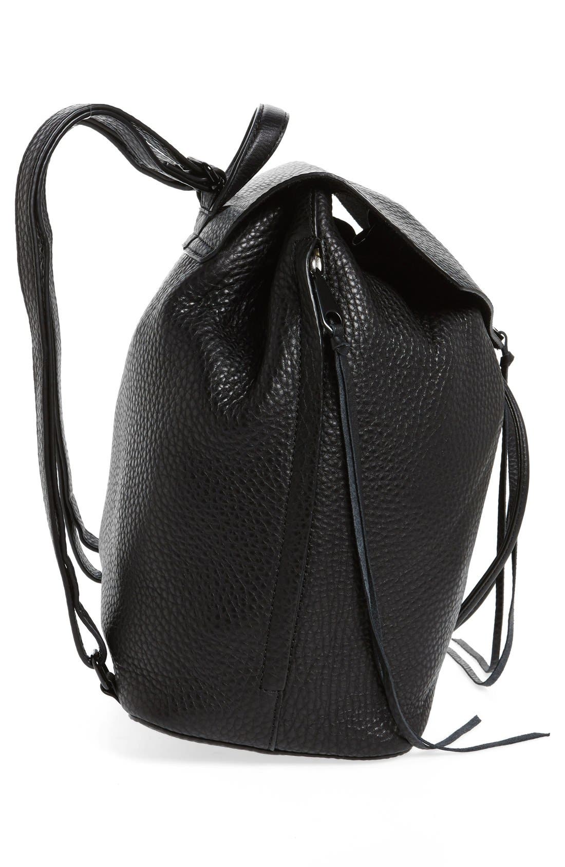 Rebecca Minkoff Darren Leather Backpack, Alternate, color, 