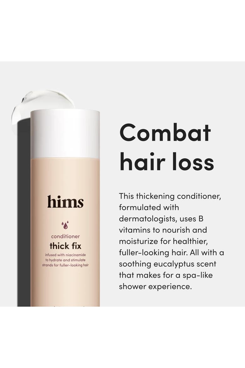 Thick Fix Conditioner Nourishing, Strengthening, Niacinamide Enriched Formula, Alternate, color, Beige