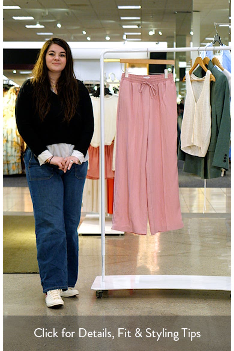Drawstring Wide Leg Pants video
