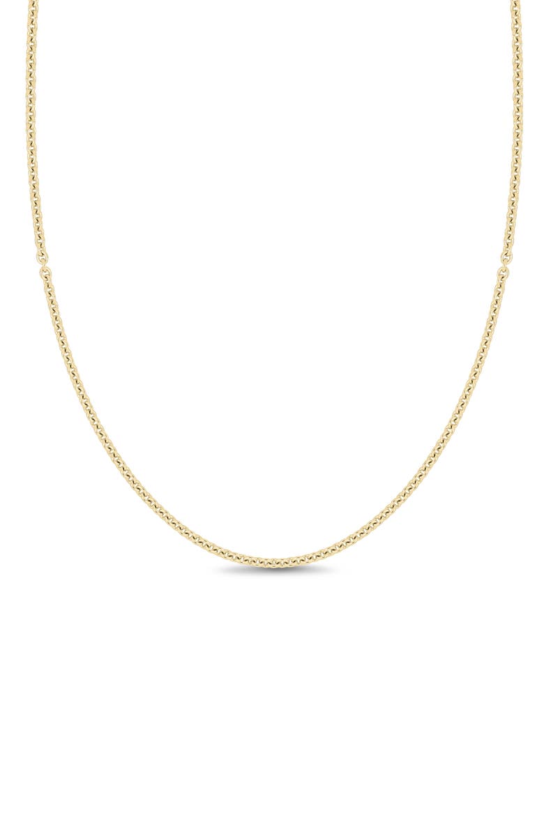 Bony Levy 14K Gold Cable Chain Necklace, Main, color, 14Ky