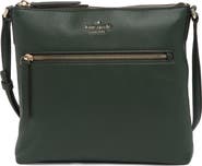 Kate Spade New York jackson top zip leather crossbody bag