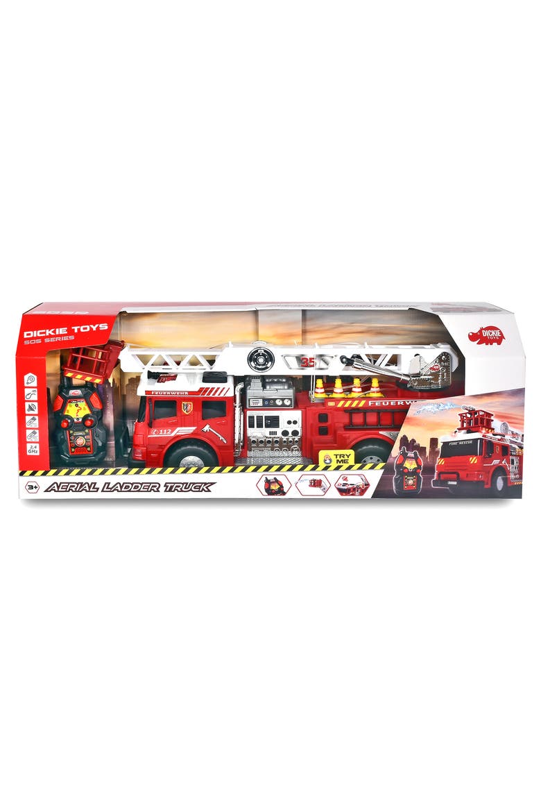 Fire Truck with Working Pump Toy Vehicle, Ages 3+, Alternate, color, Multicolored