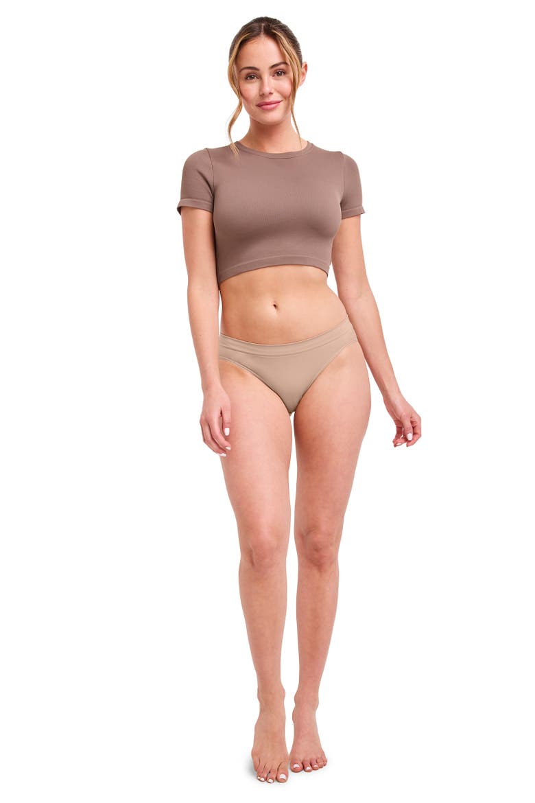 Women's Seamfree Bikini - 3 Pack, Alternate, color, Light/Coral Mist/Light