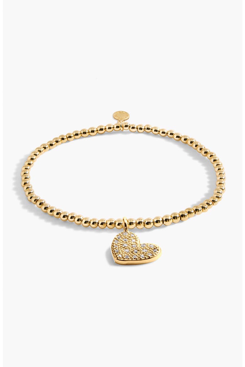 Gold A Little 'Happy Birthday' Bracelet, Alternate, color, Metallic Gold