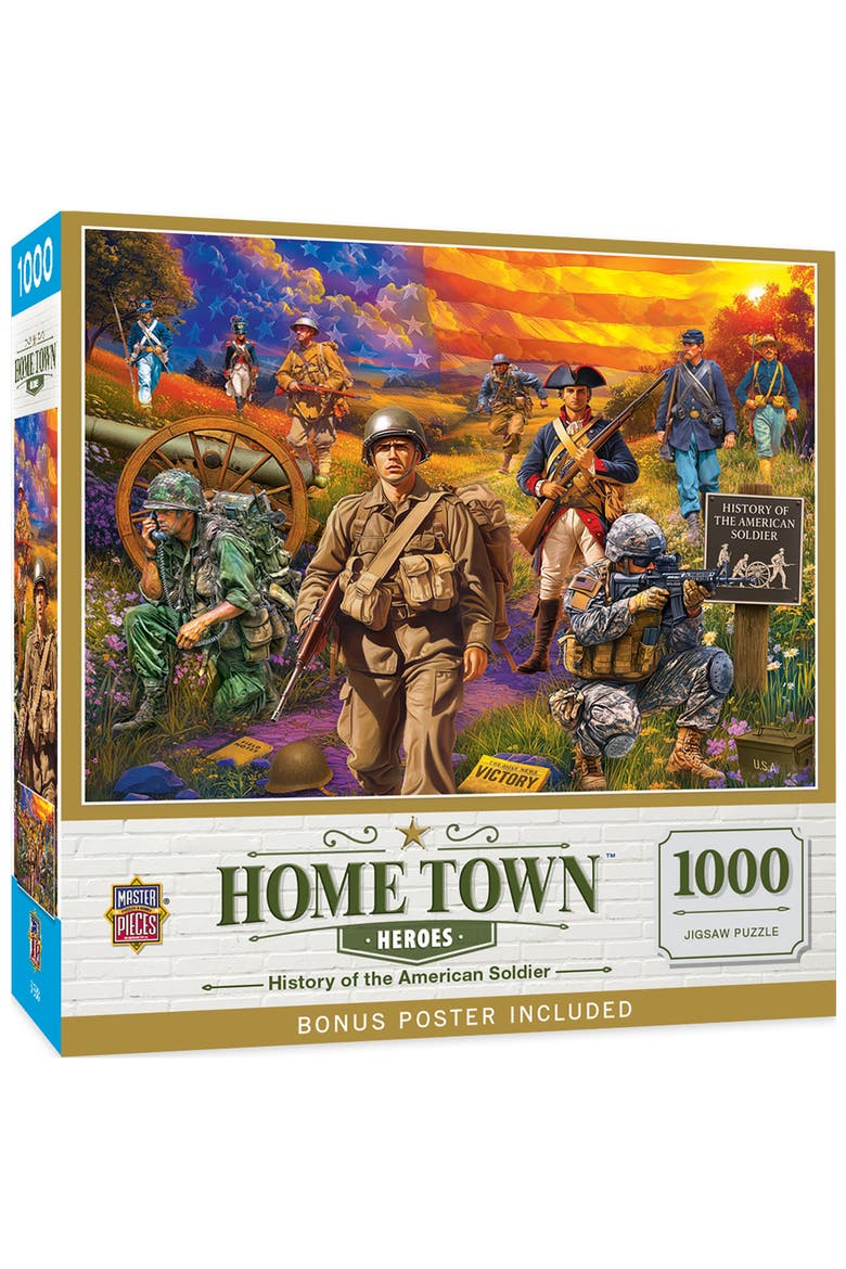History of the Soldier 1000pc Puzzle, Main, color, Multicolor
